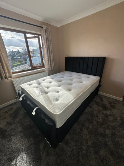 Luxury Ottoman Divan Bed with Storage – Stylish, Comfortable & Space-Saving