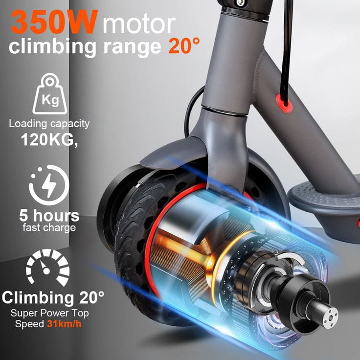 Tuya Smart Electric Scooter IP65 Waterproof