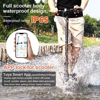 Tuya Smart Electric Scooter IP65 Waterproof