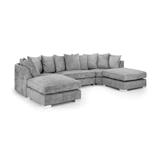 Luxury U-Shape Fabric Sofa