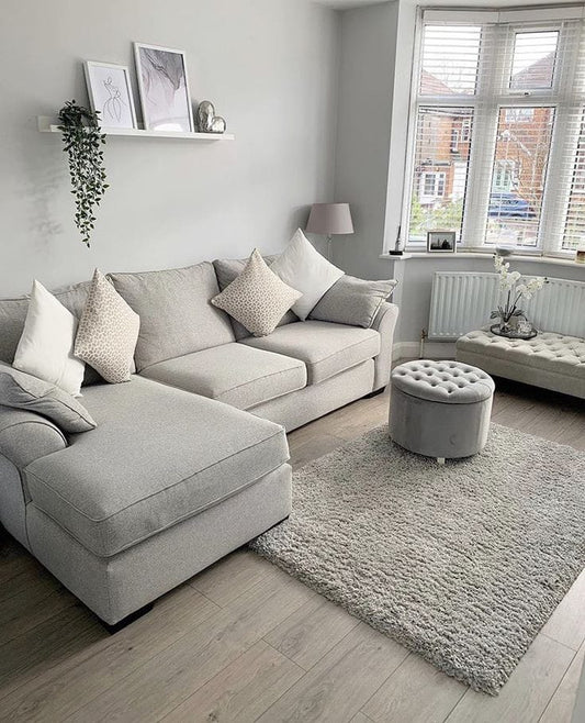 Modern L-shaped sofa
