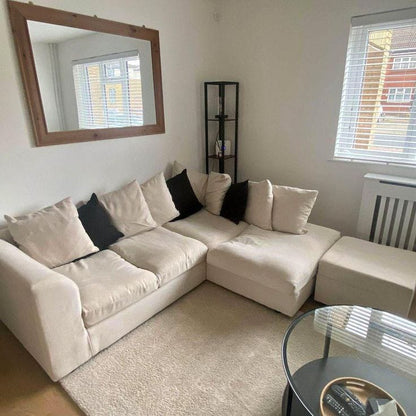 modern L-shaped sectional sofa