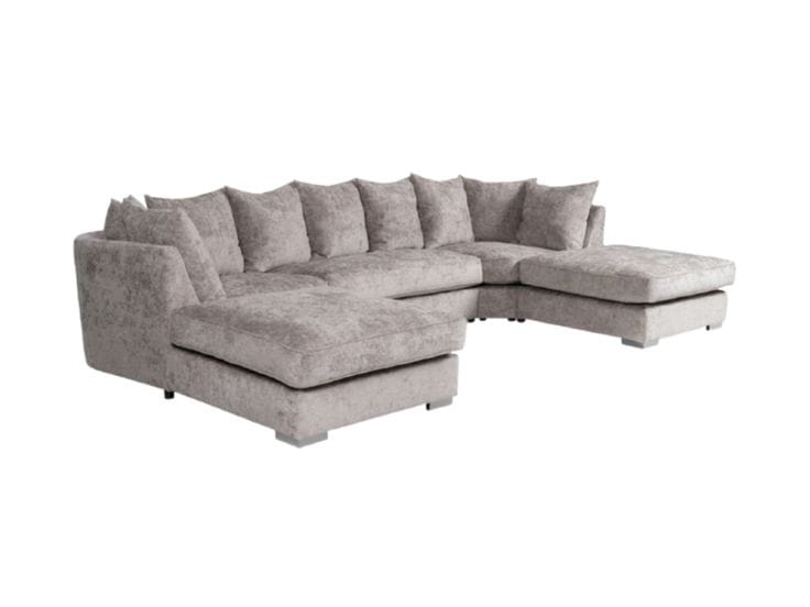 Luxury U-Shape Fabric Sofa