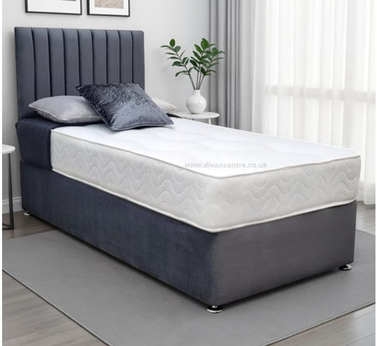 Windsor 2ft 6in Small Single Divan Bed with Mattress